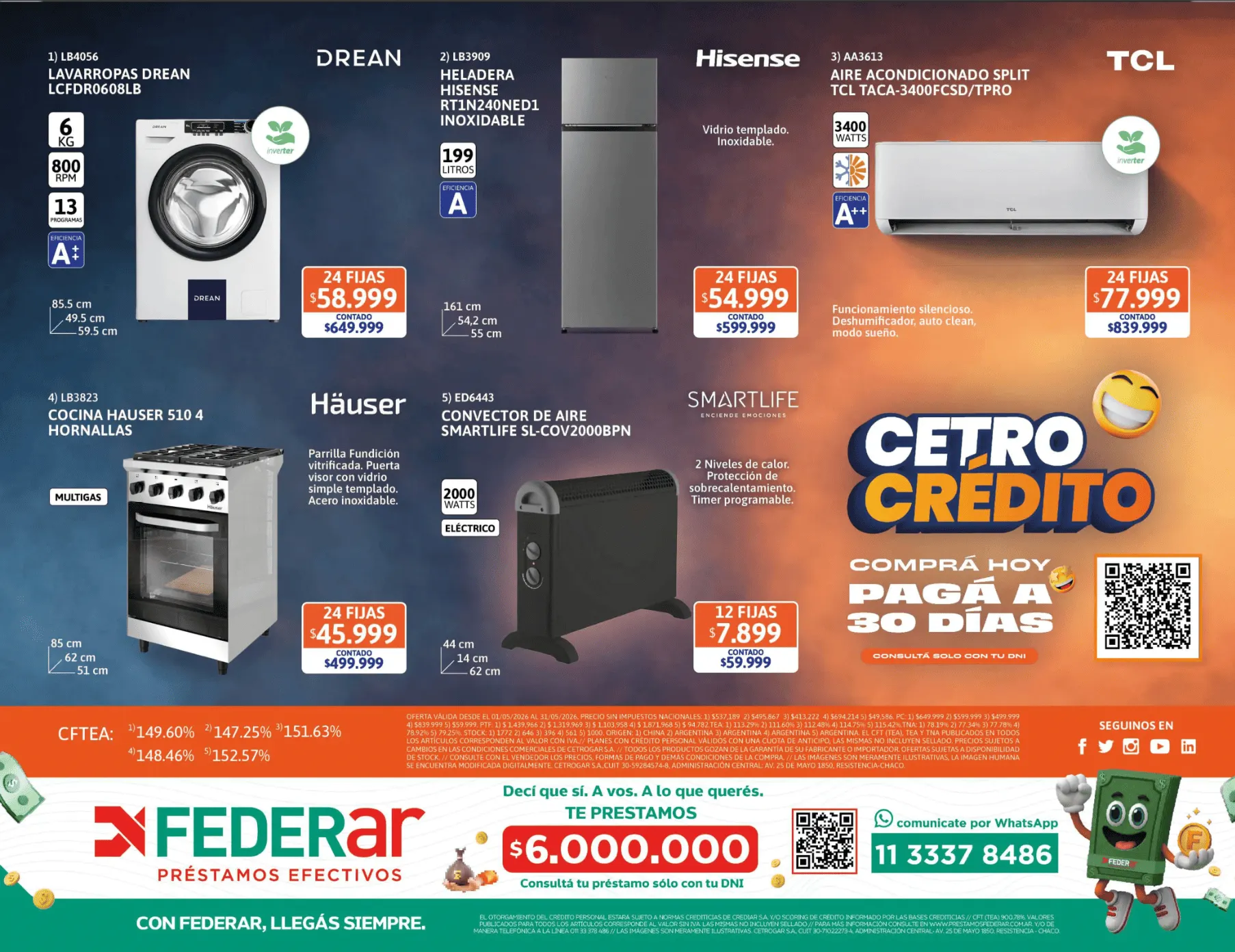 Ofertas de Catalogo Cetrogar 1 de mayo al 31 de mayo 2026 - Página 17 del catálogo