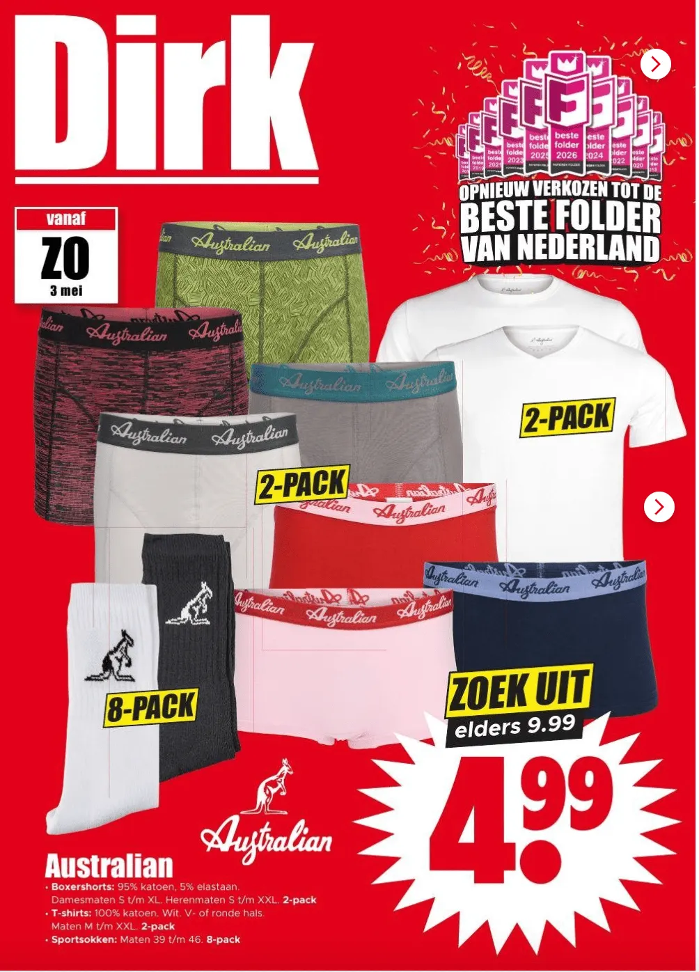 Dirk folders van 6 mei tot 12 mei 2026 - Folder pagina 1