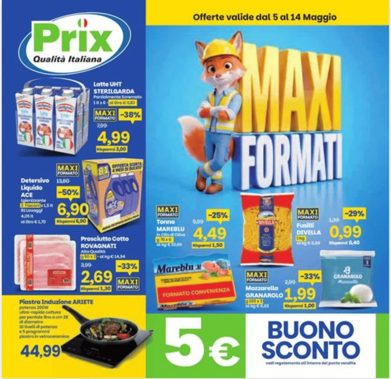  Volantini Prix Quality da 5 maggio a 14 maggio di 2026 - Pagina del volantino 