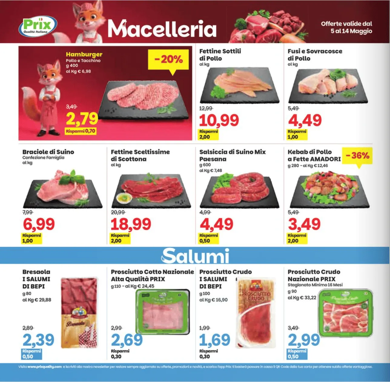  Volantini Prix Quality da 5 maggio a 14 maggio di 2026 - Pagina del volantino 8