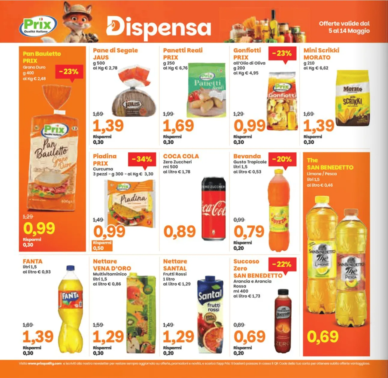  Volantini Prix Quality da 5 maggio a 14 maggio di 2026 - Pagina del volantino 16