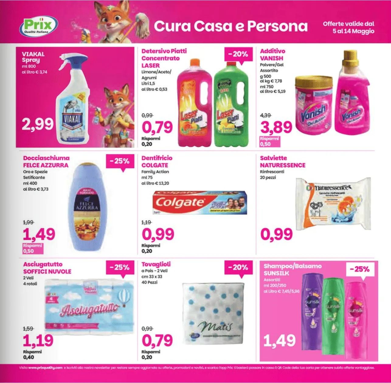  Volantini Prix Quality da 5 maggio a 14 maggio di 2026 - Pagina del volantino 19