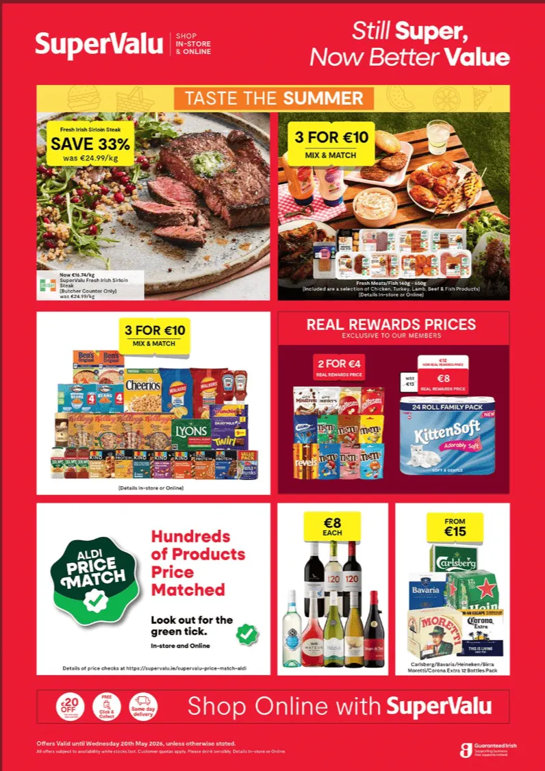  SuperValu weekly ads - 14 May 20 May 2026