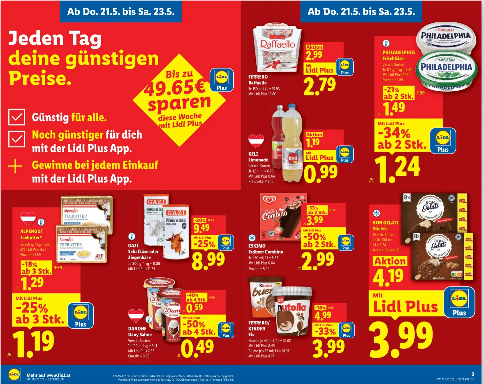 Lidl Prospekte von 22. Mai bis 25. Mai 2026 - Flugblätt seite 2