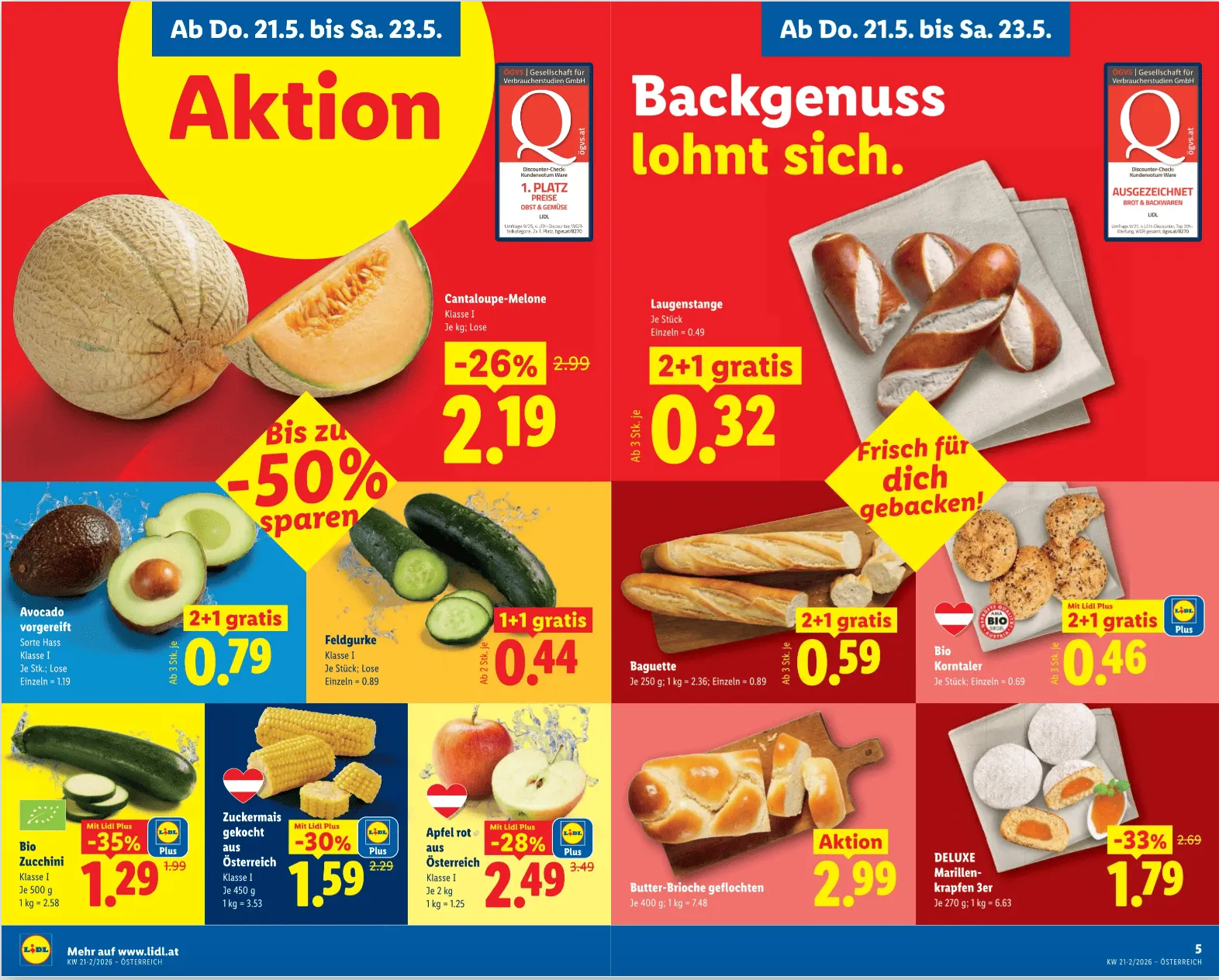  Lidl Prospekte  von 22. Mai bis 25. Mai 2026 - Flugblätt seite  4
