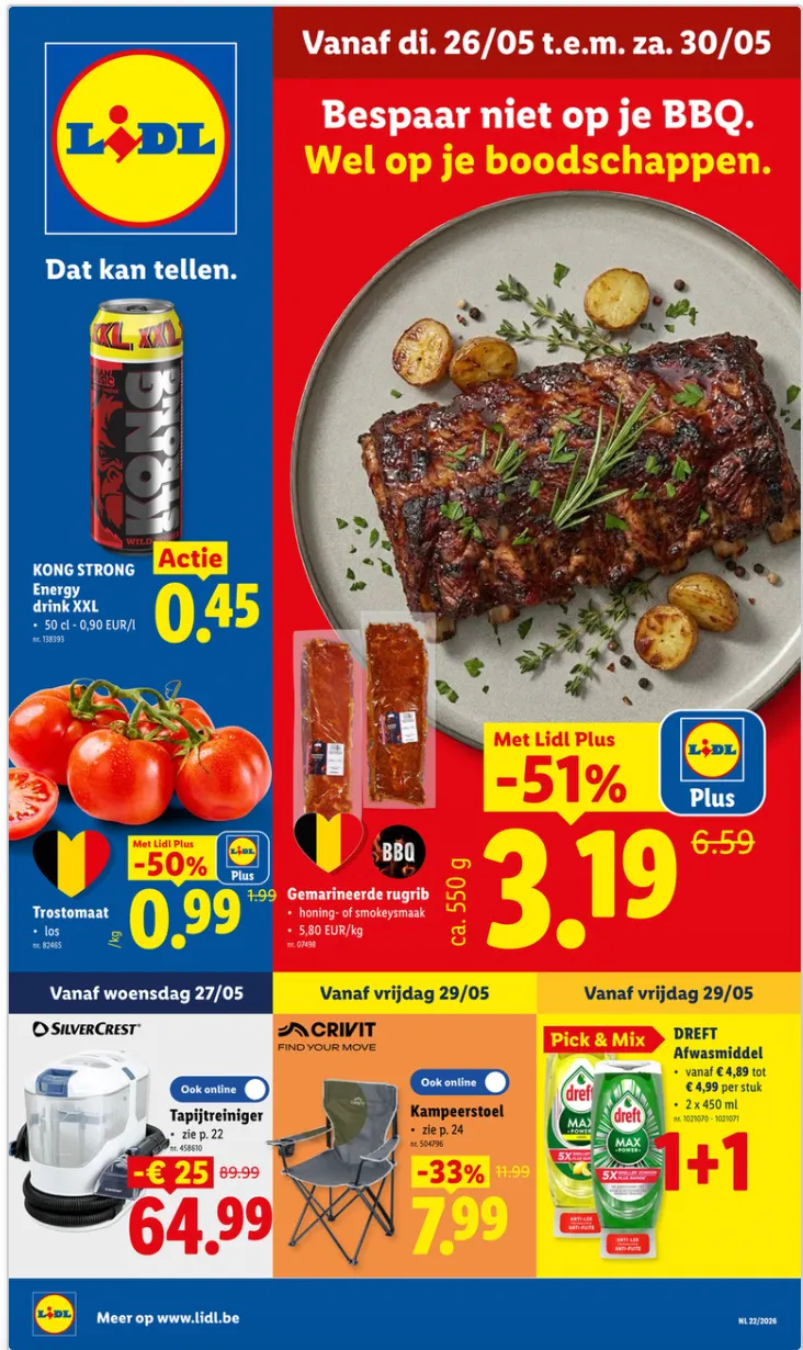 Lidl folders van 26 mei tot 31 mei 2026 - folder pagina 1