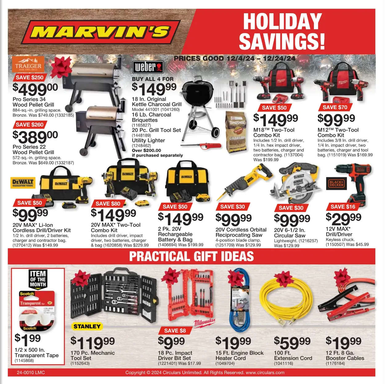 Weekly ad Marvin's sales from December 1 to December 14 2024 - Page 
