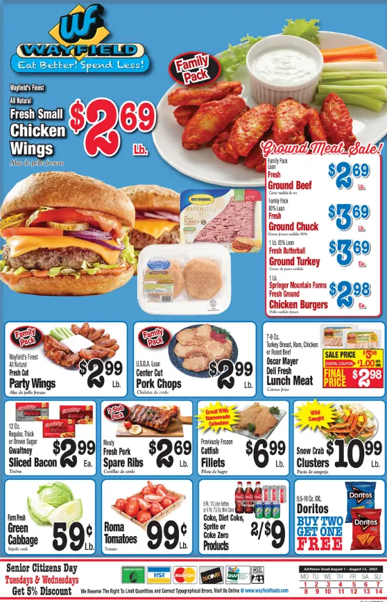 Weekly ad Wayfield Sales from May 1 to May 14 2025 - Page 1