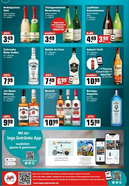 Logo Getränkemarkt Prospekte von 19. Mai bis 24. Mai 2025 - Prospekt seite 4