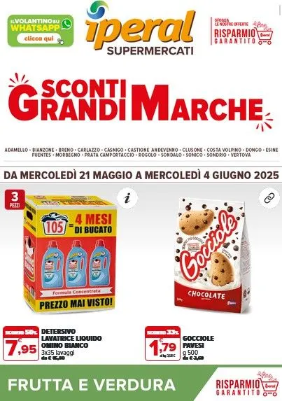 Volantini Iperal da 21 maggio a 4 giugno di 2025 - Pagina del volantino 1