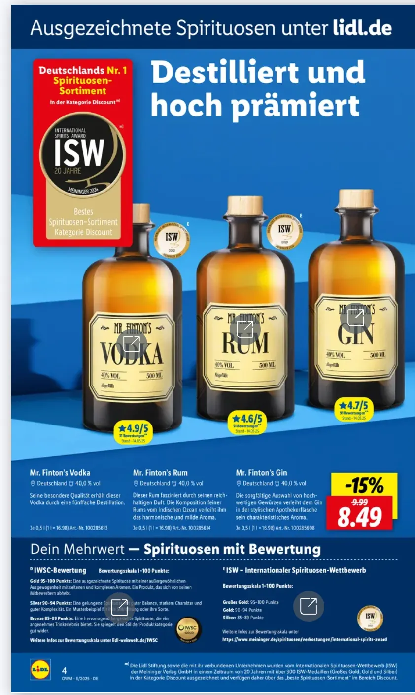 Lidl Prospekt von 22. Juni bis 30. Juni 2025 - Prospekt seite 14