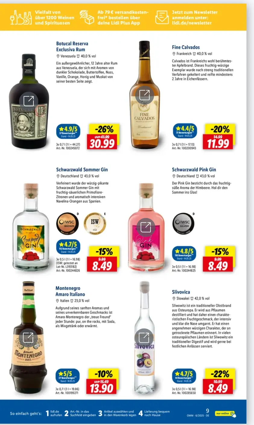 Lidl Prospekt von 22. Juni bis 30. Juni 2025 - Prospekt seite 4