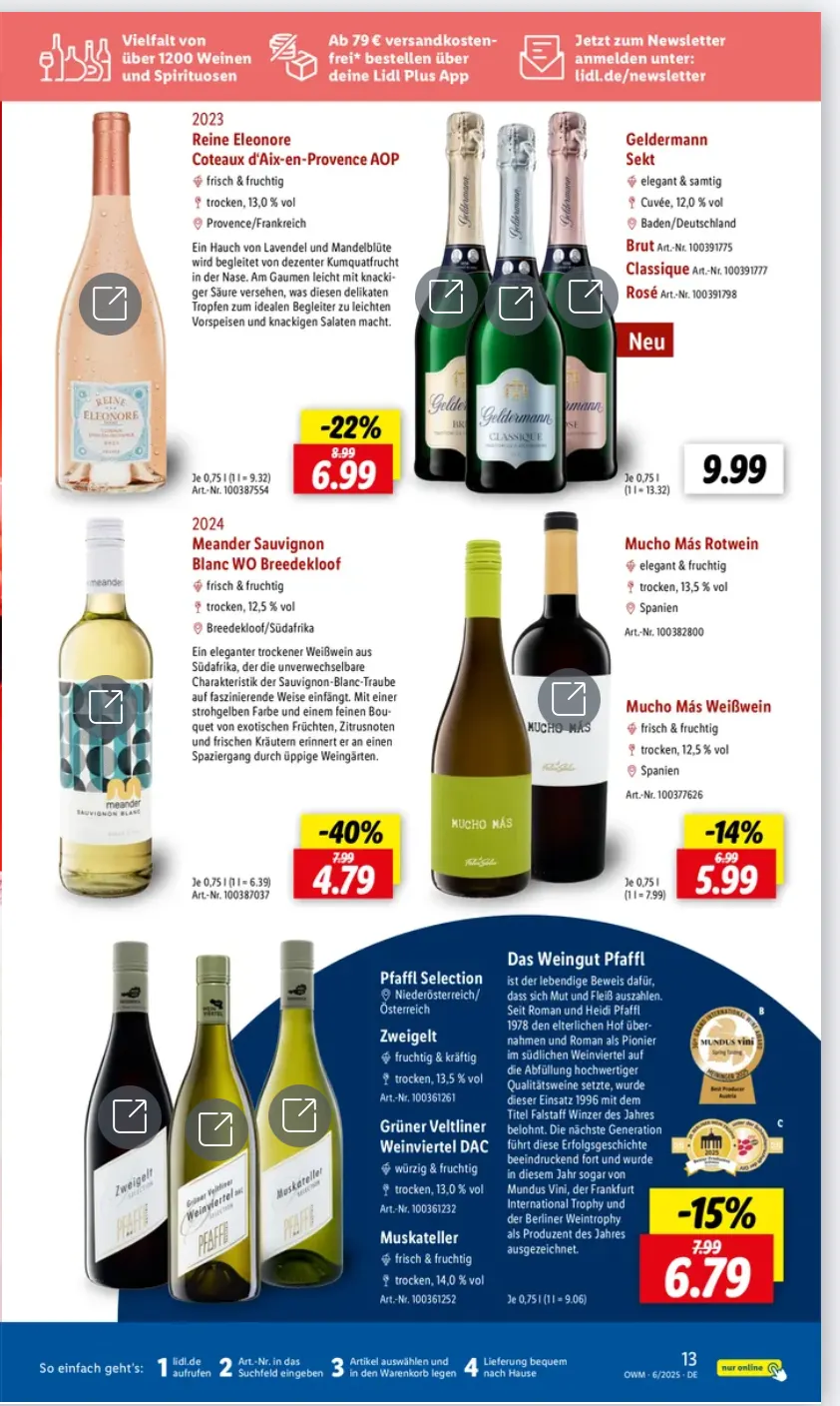 Lidl Prospekt von 22. Juni bis 30. Juni 2025 - Prospekt seite 10