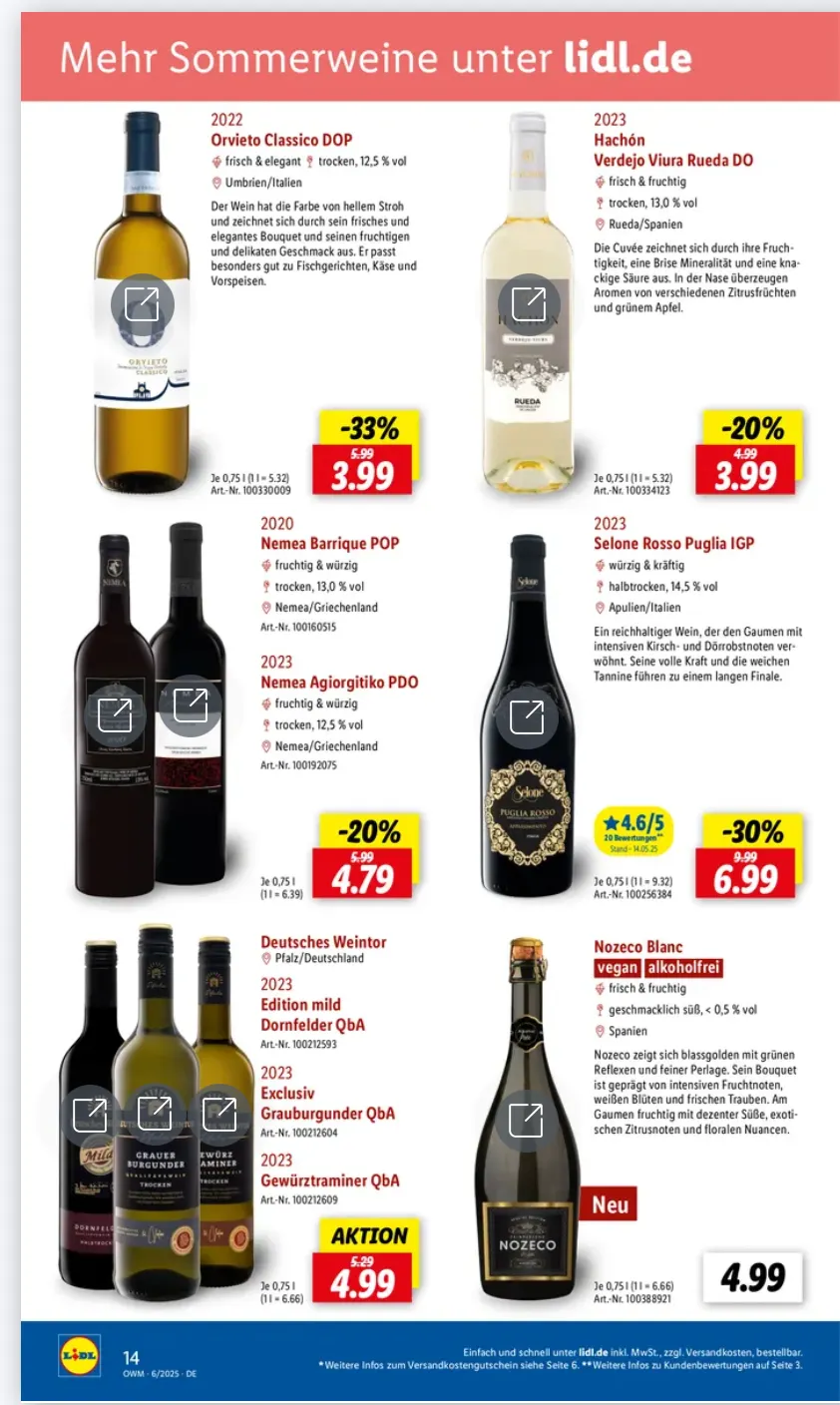 Lidl Prospekt von 22. Juni bis 30. Juni 2025 - Prospekt seite 3