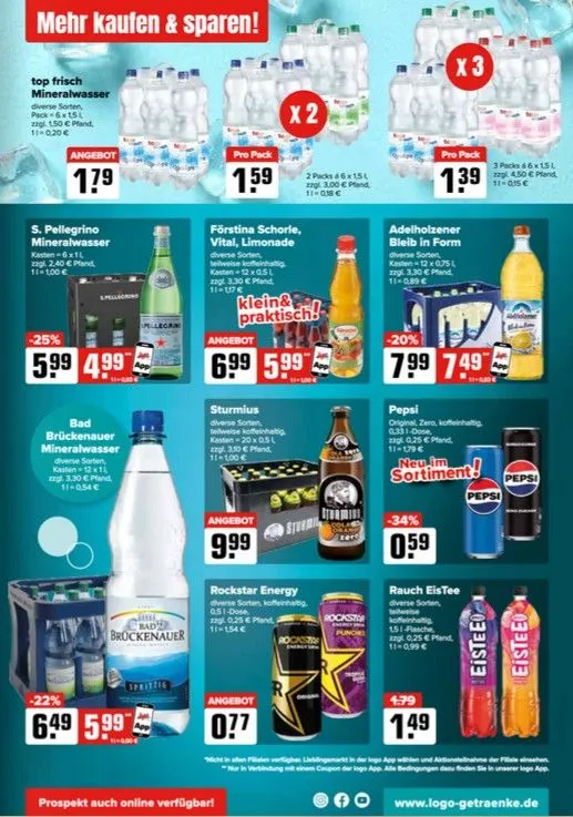 Logo Getränkemarkt Prospekte von 23. Juni bis 28. Juni 2025 - Prospekt seite 3