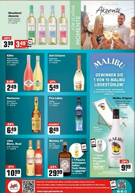 Logo Getränkemarkt Prospekte von 23. Juni bis 28. Juni 2025 - Prospekt seite 4