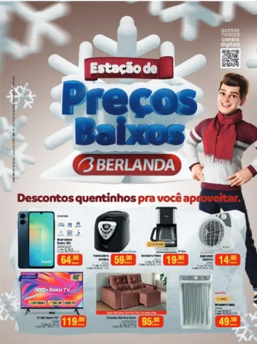 Encarte de Folhetos Berlanda 4 de julho até 20 de julho 2025 - Pagina 1