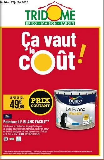 Catalogues Tridôme du 16 juillet au 30 juillet 2025 - Catalogue page 
