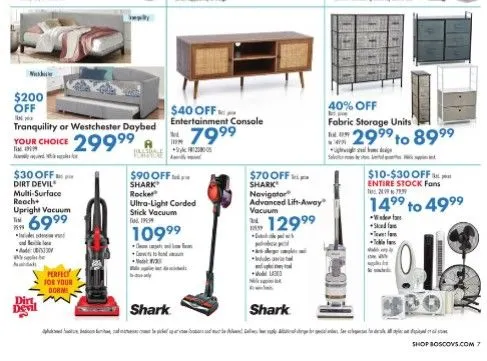 Weekly ad Boscov's Sales from July 31 to August 7 2025 - Page 7