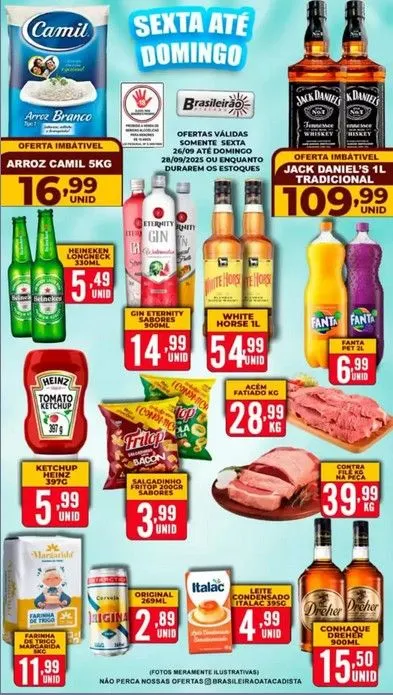 Encarte de Folhetos Brasileirão Atacado 26 de setembro até 2 de outubro 2025 - Pagina