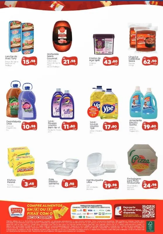Encarte de Folhetos Novo Atacarejo 14 de outubro até 19 de outubro 2025 - Pagina 2