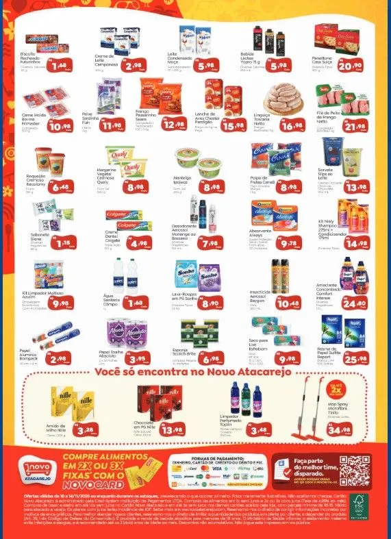 Encarte de Novo Atacarejo Sales 10 de novembro até 14 de novembro 2025 - Pagina 2