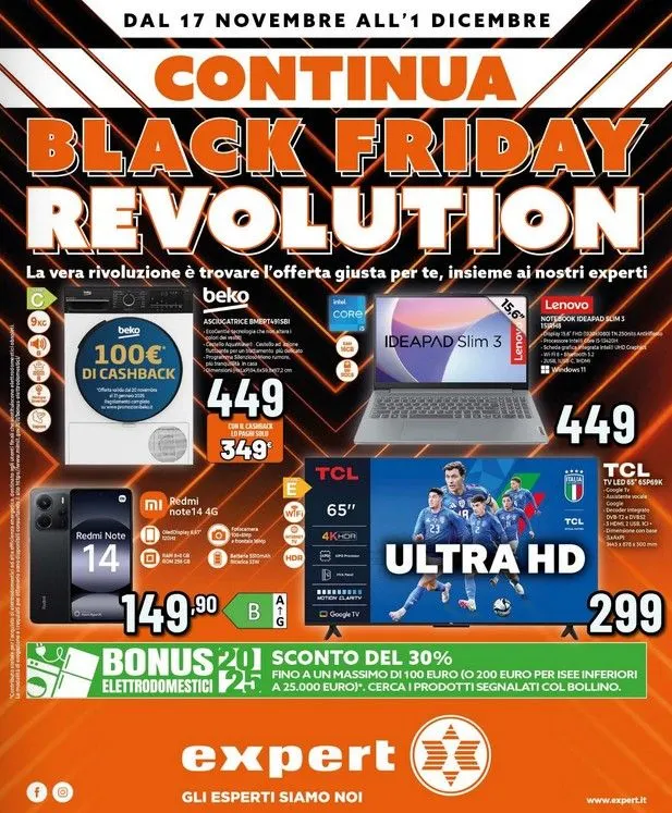 Mallardo Expert Volantino da 17 novembre a 1 dicembre di 2025 - Pagina del volantino 1