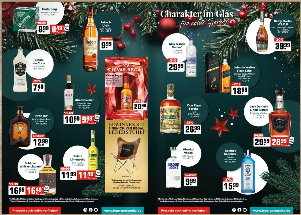 Logo Getränkemarkt Angebote von 8. Dezember bis 13. Dezember 2025 - Prospekt seite 4