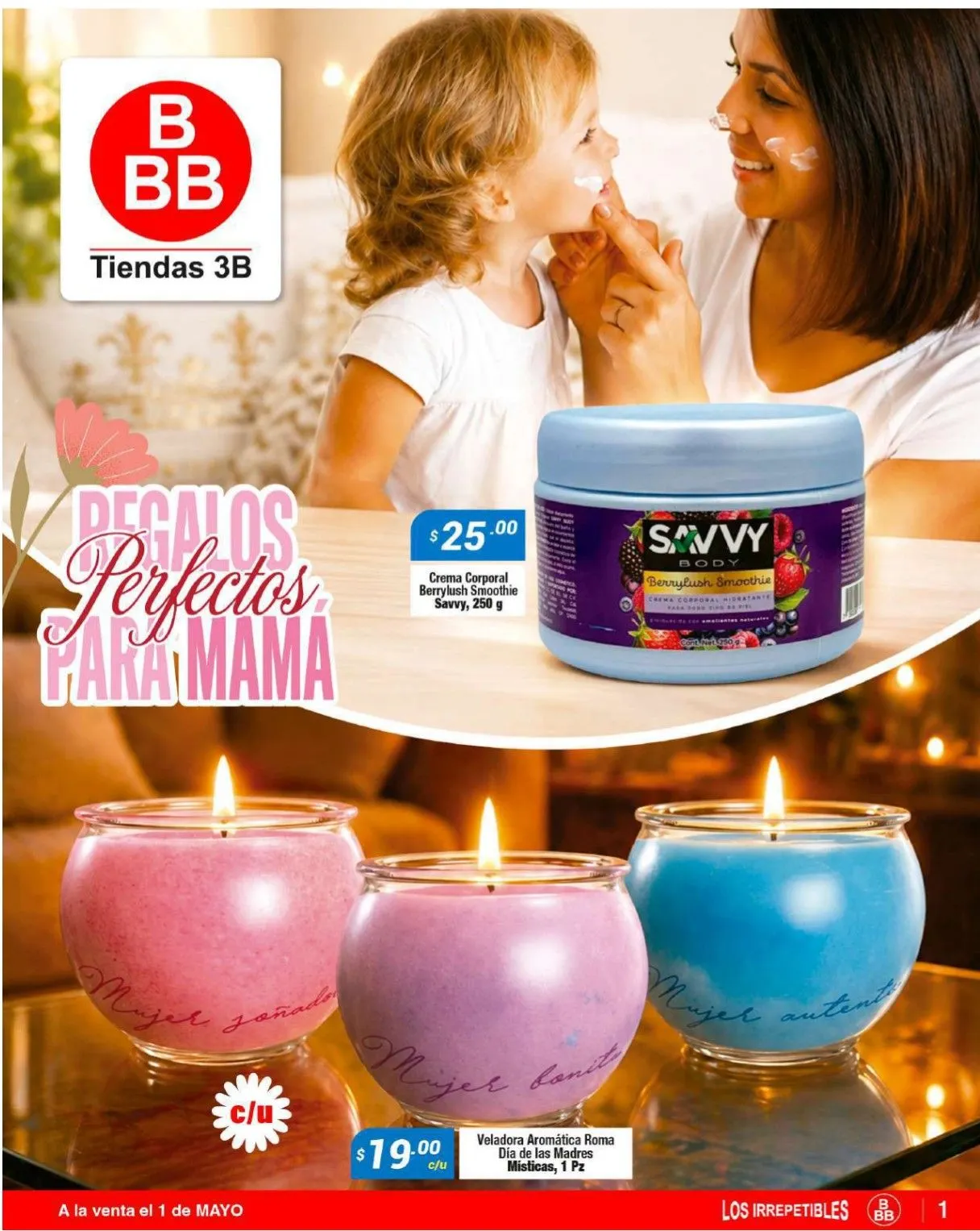 Catálogo de Tiendas Tres B Ofertas 1 de mayo al 30 de mayo 2026 - Pagina 1