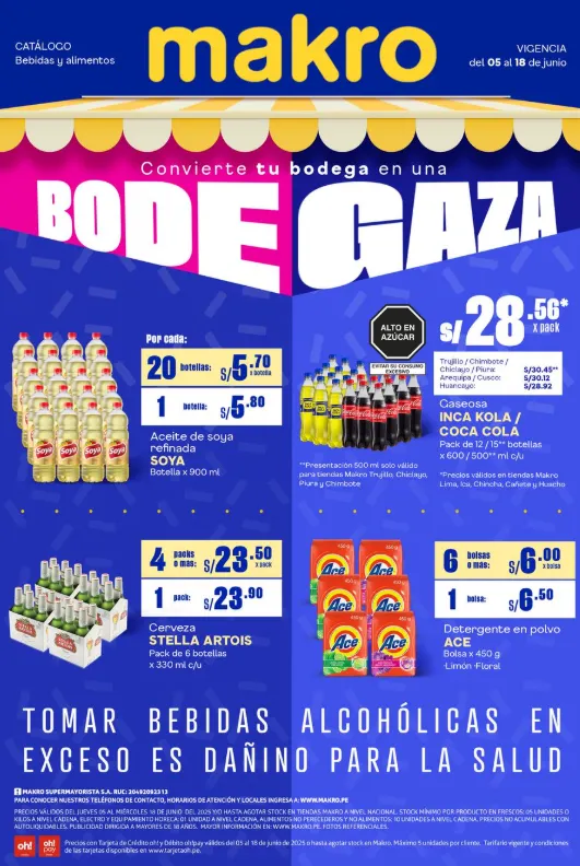 Catalogo de Makro Ofertas 6 de junio al 11 de junio 2025 - Pag 1