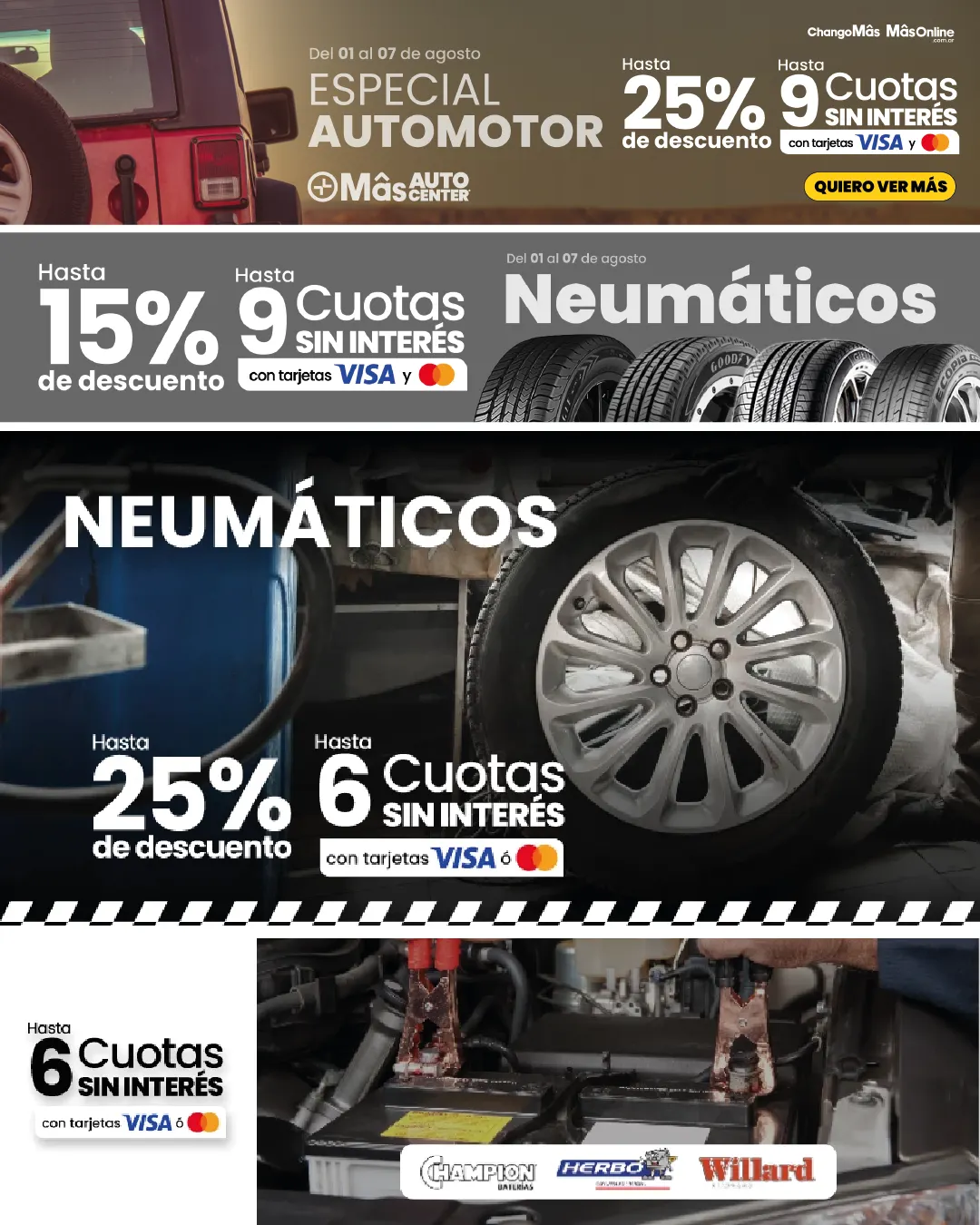 Ofertas de Mâs Autocenter Grandes ofertas 1 de agosto al 7 de agosto 2024 - Página 1 del catálogo