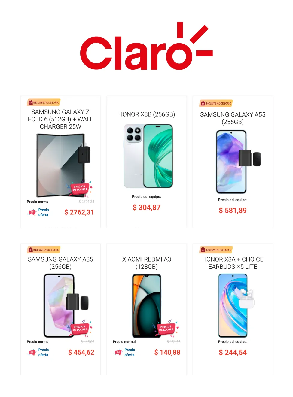 Catalogo de Oferta especial de Claro 29 de enero al 15 de febrero 2025 - Pag 1