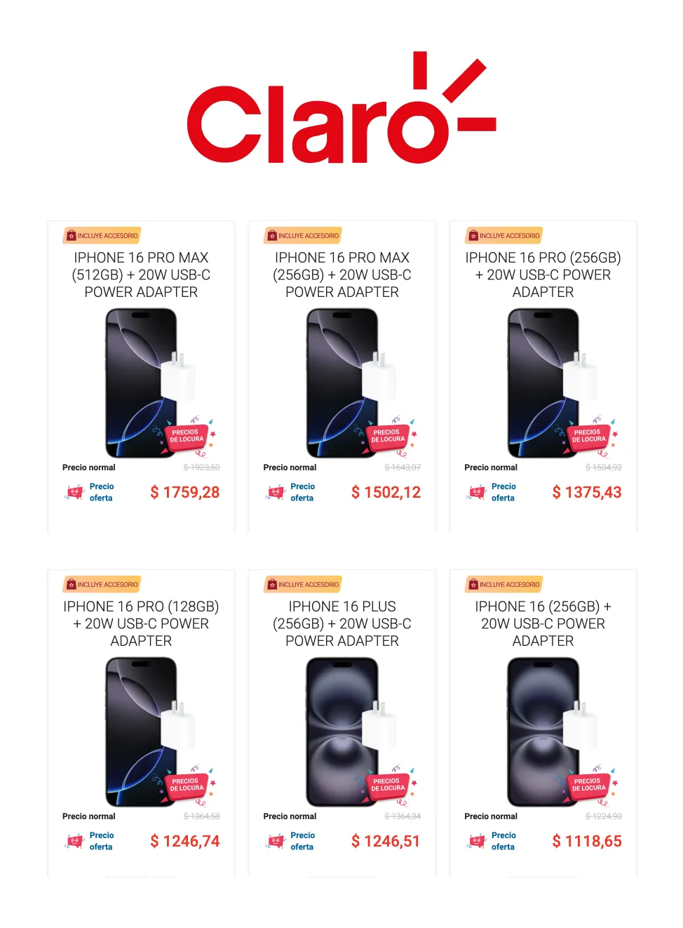 Catalogo de Oferta especial de Claro 29 de enero al 15 de febrero 2025 - Pag 4
