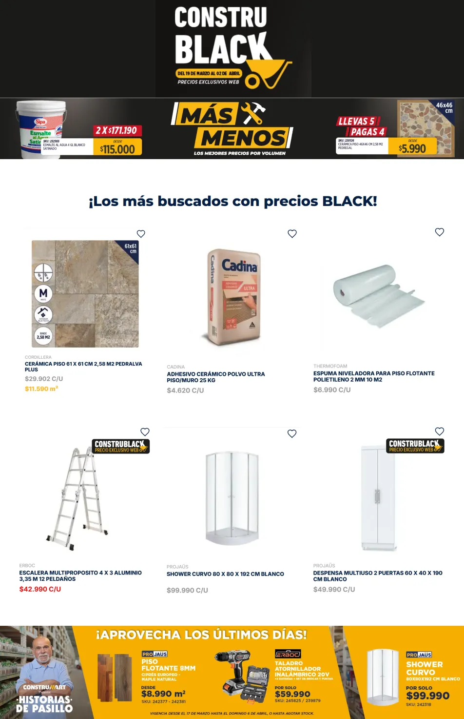 Catálogo de Constru Black! 3 de abril al 14 de abril 2025 - Página 6