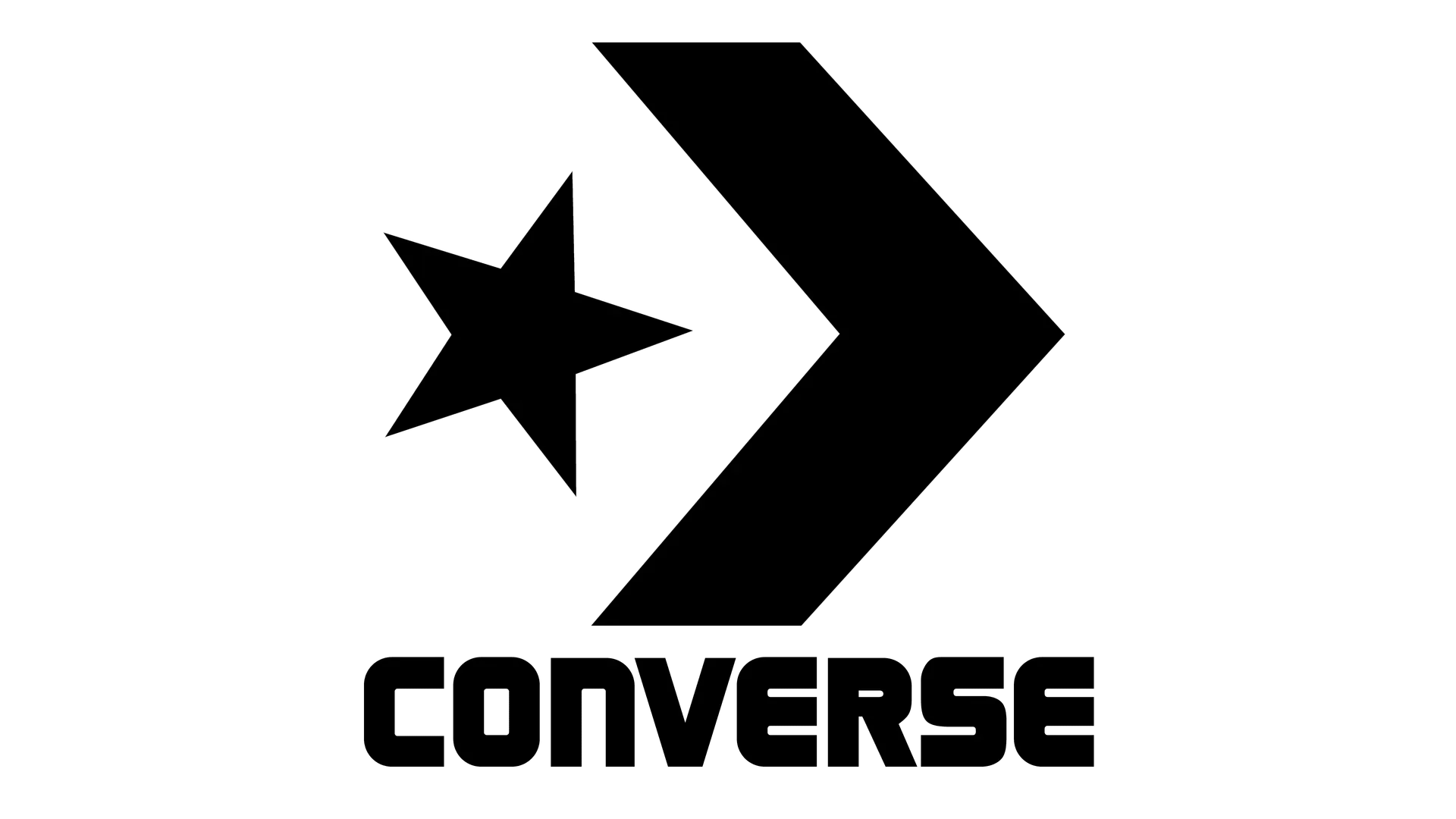 Converse logo. Current catalogue