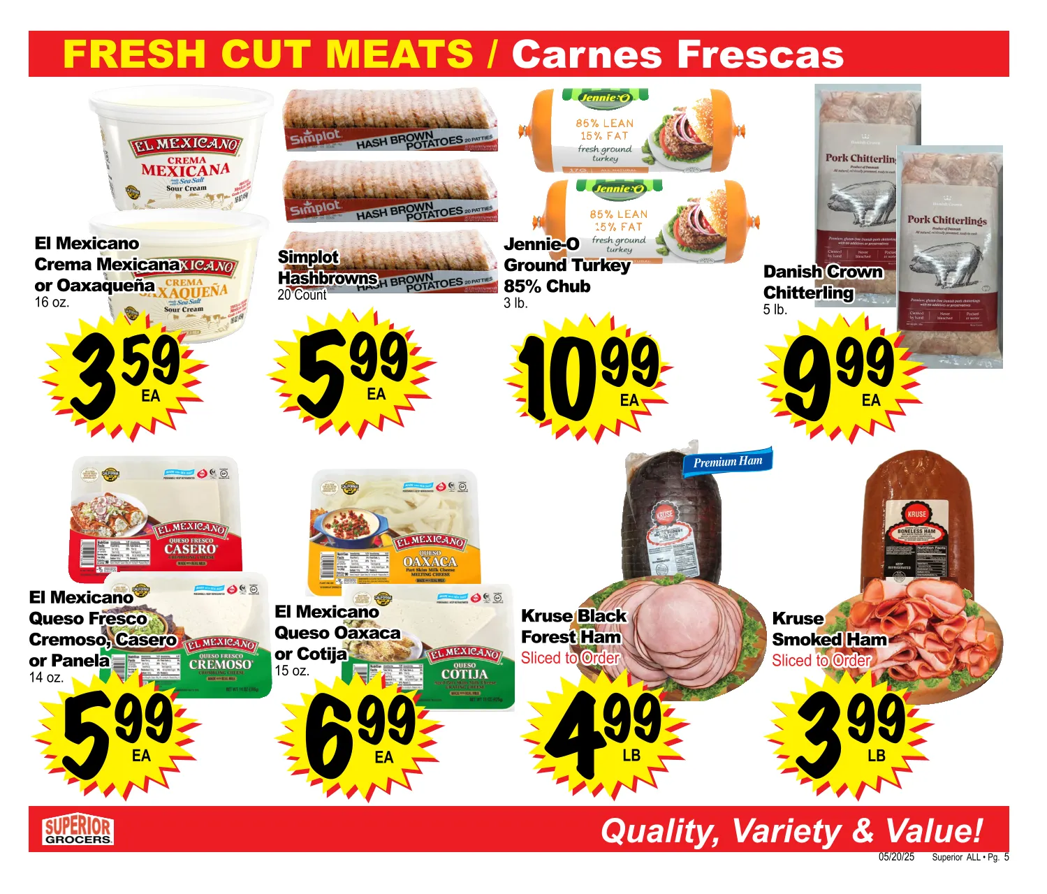 Weekly ad Superior Grocers Super Savers from May 27 to June 16 2025 - Page 5