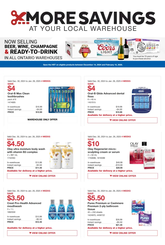 More Costco savings from January 21 to January 28 2025 - flyer page 8