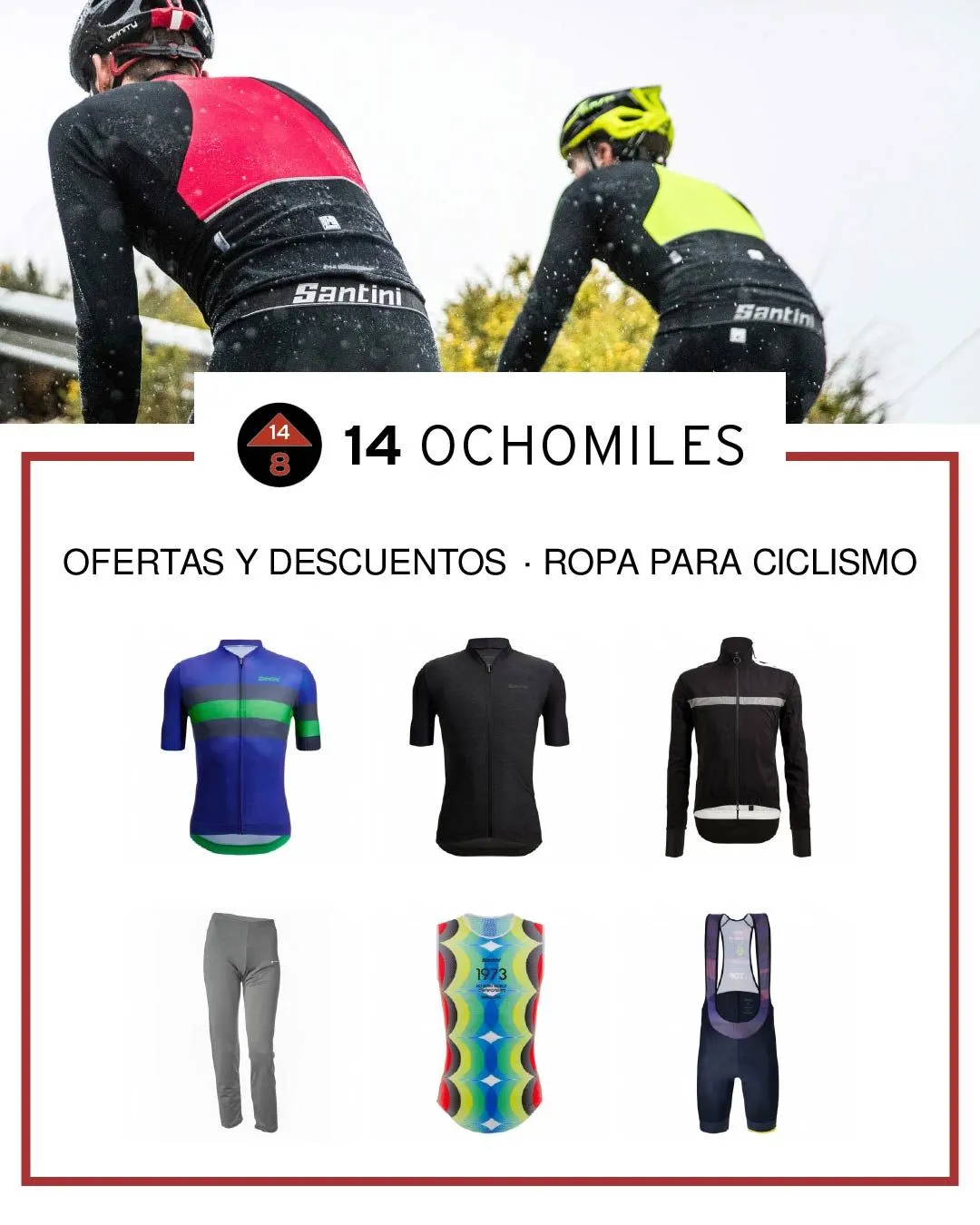 Catalogo de Ofertas en vestimenta para ciclismo 16 de febrero al 21 de febrero 2024 - Pag