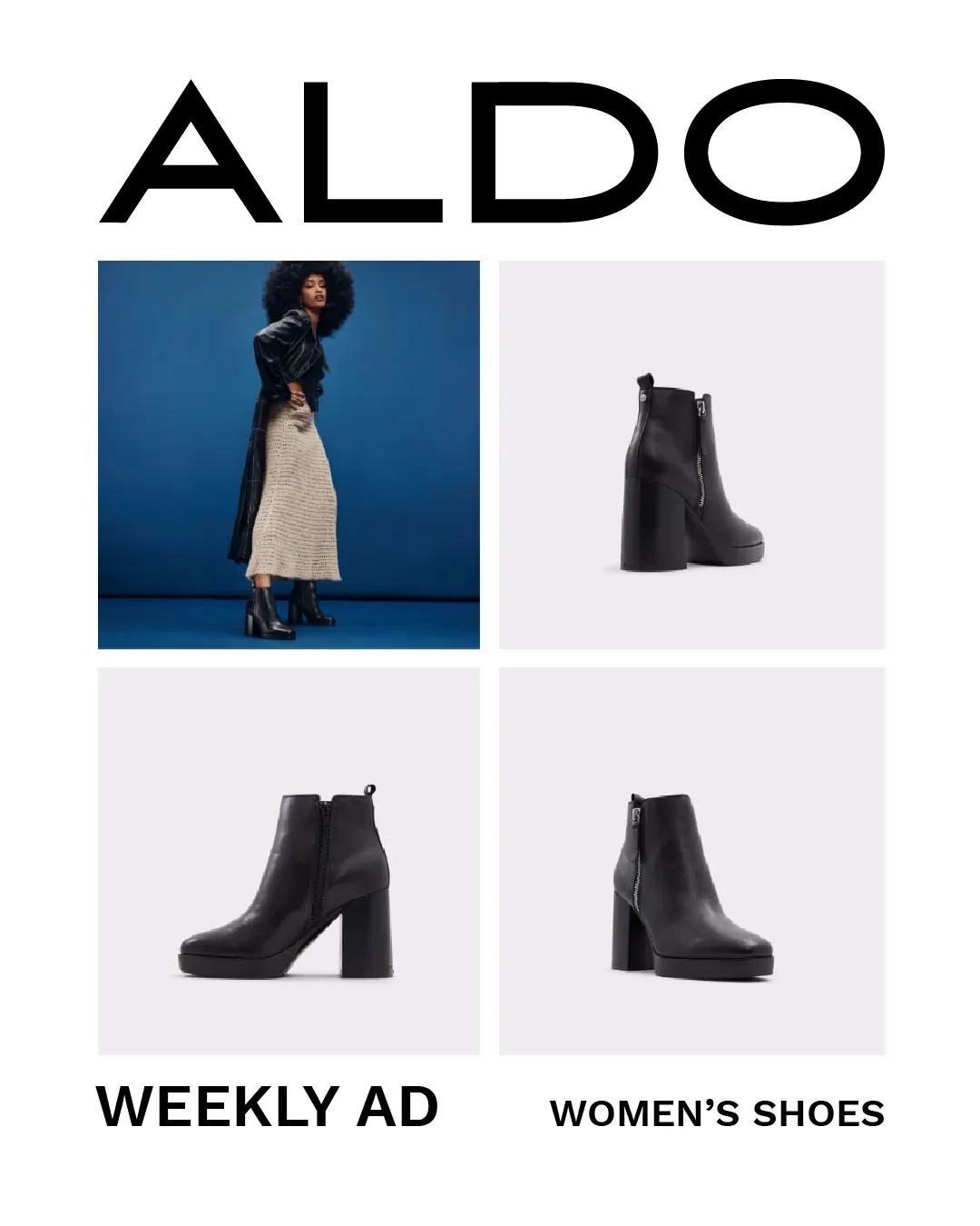 Weekly ad Aldo Women's Shoes Deals from September 3 to September 18 2025 - Page 1