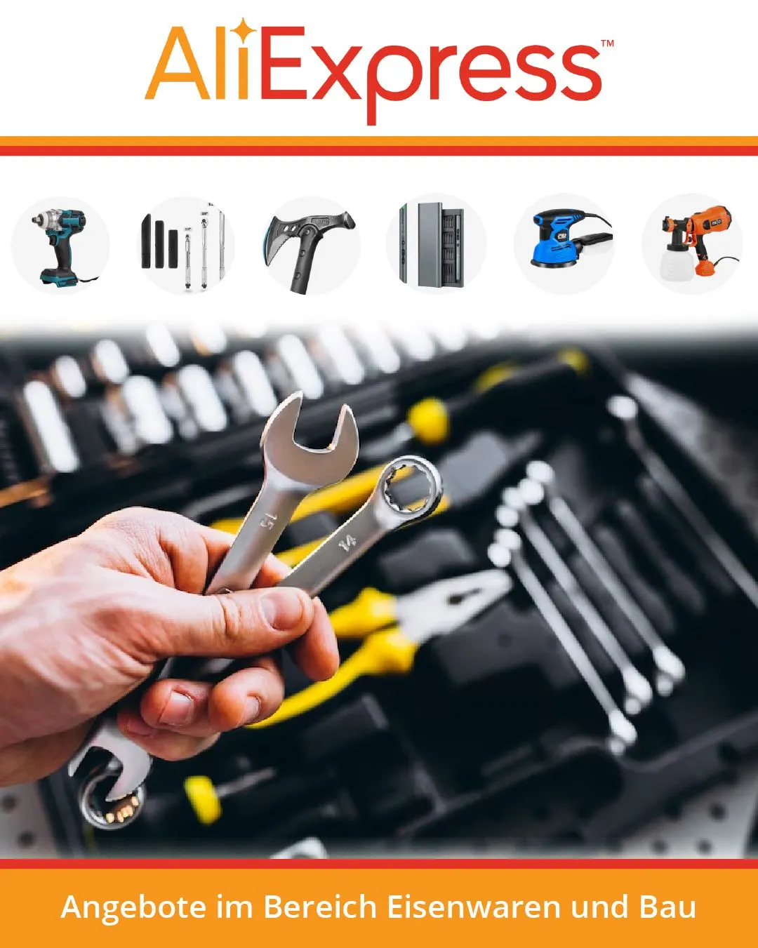 Angebote für Werkzeuge von 18. Juli bis 23. Juli 2024 - Flugblätt seite 1