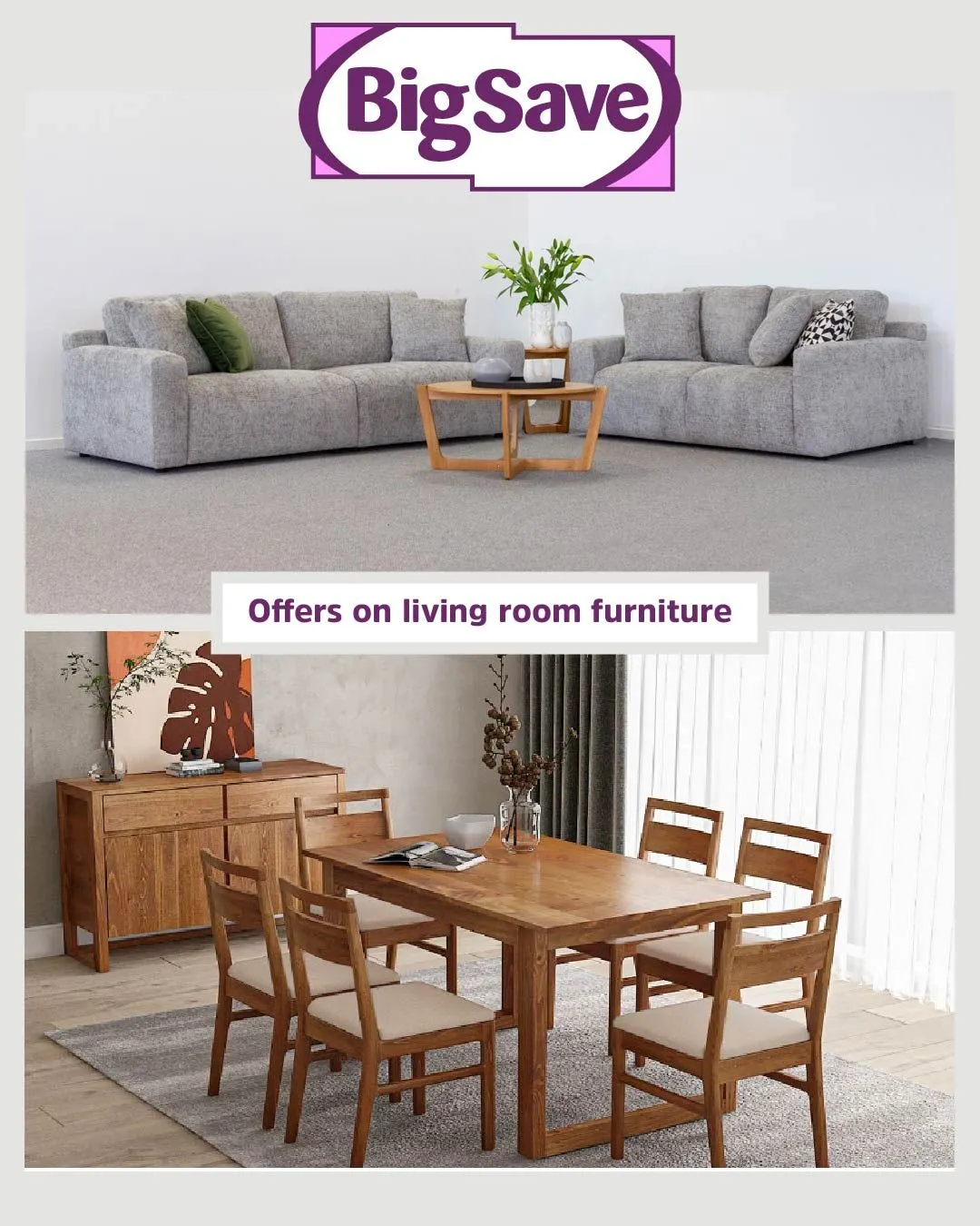 Offers on living room furniture from 17 April to 22 April 2024 - Catalogue Page