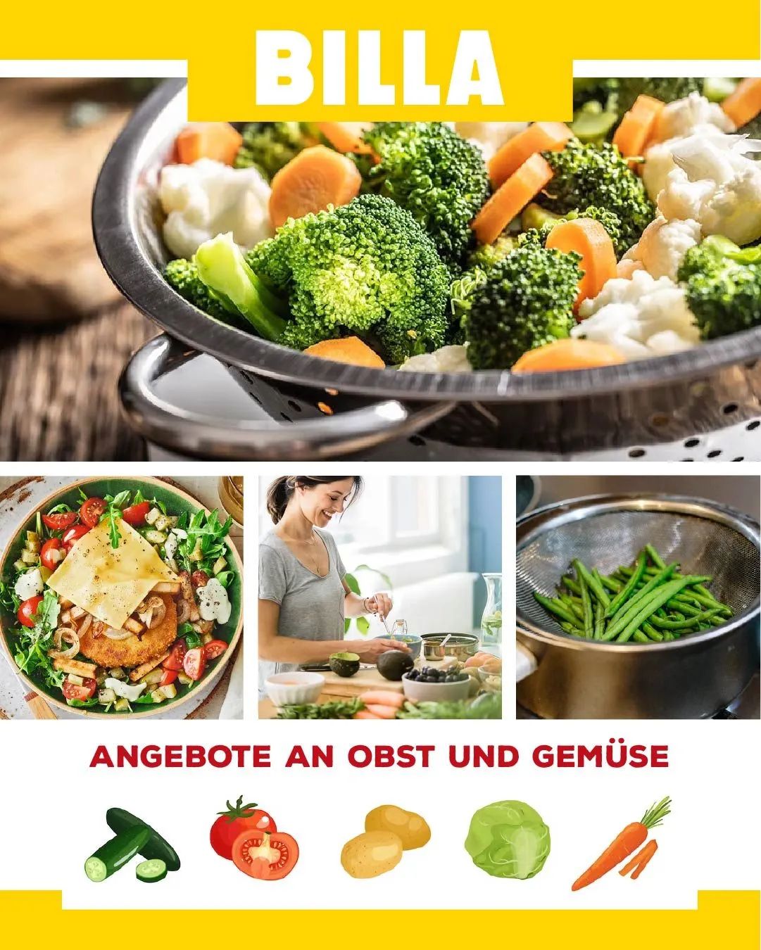 Billa Obst Gemüse Angebote von 27. Oktober bis 11. November 2025 - Flugblätt seite  1