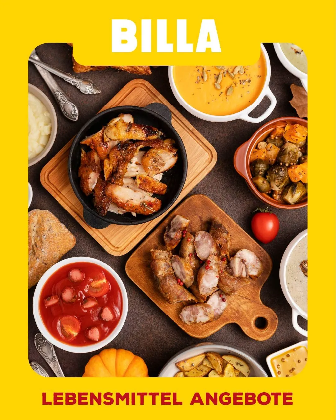 Billa lebensmittel angebote von 27. Oktober bis 11. November 2025 - Flugblätt seite  1