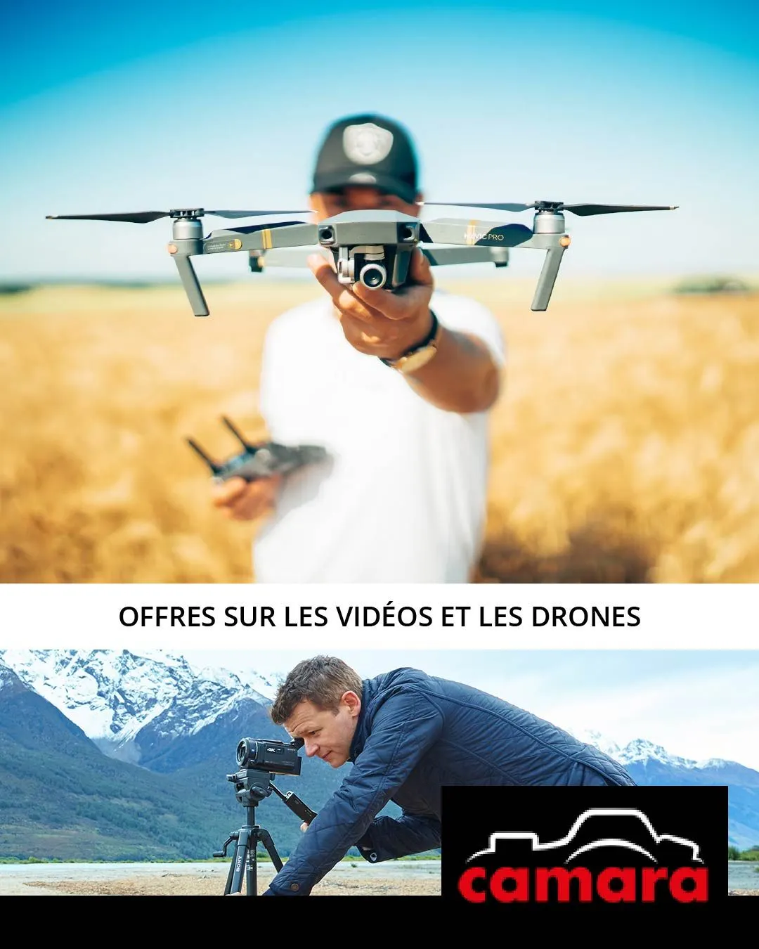 Offres sur les caméras et les drones du 6 mai au 11 mai 2024 - Catalogue page 