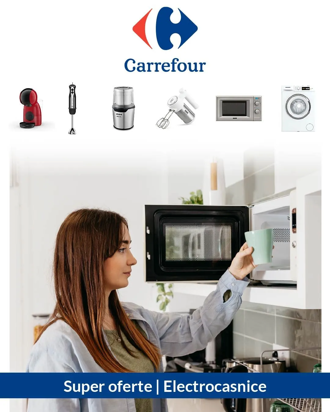 Catalog Carrefour Market Oferte: Electrocasnice de la 3 ianuarie până la 11 ianuarie 2025 - Revista Pagina 1