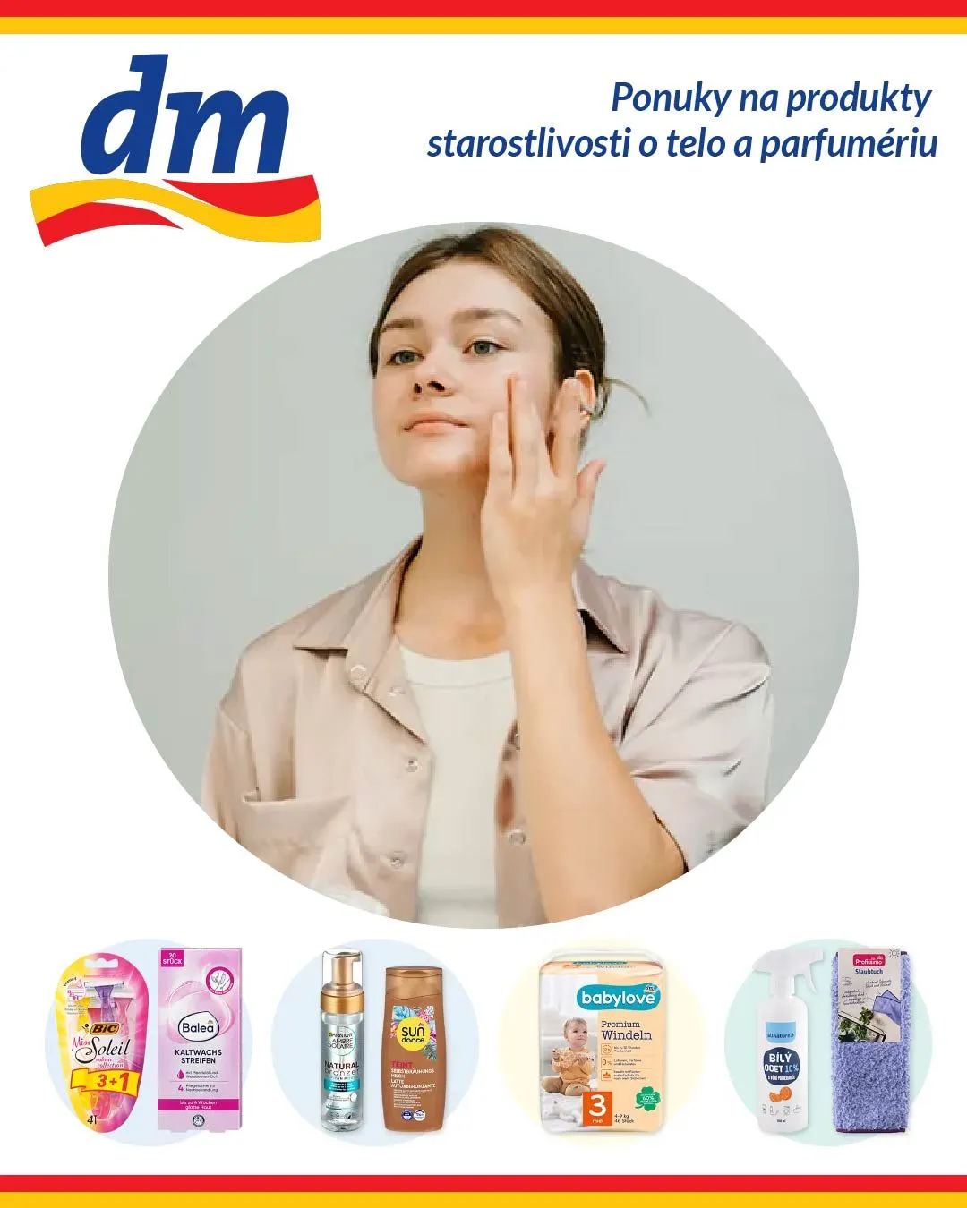 Leták: Ponuky na produkty starostlivosti o telo a parfumériu od 23. apríla do 28. apríla 2024 - Prehľad Stránky