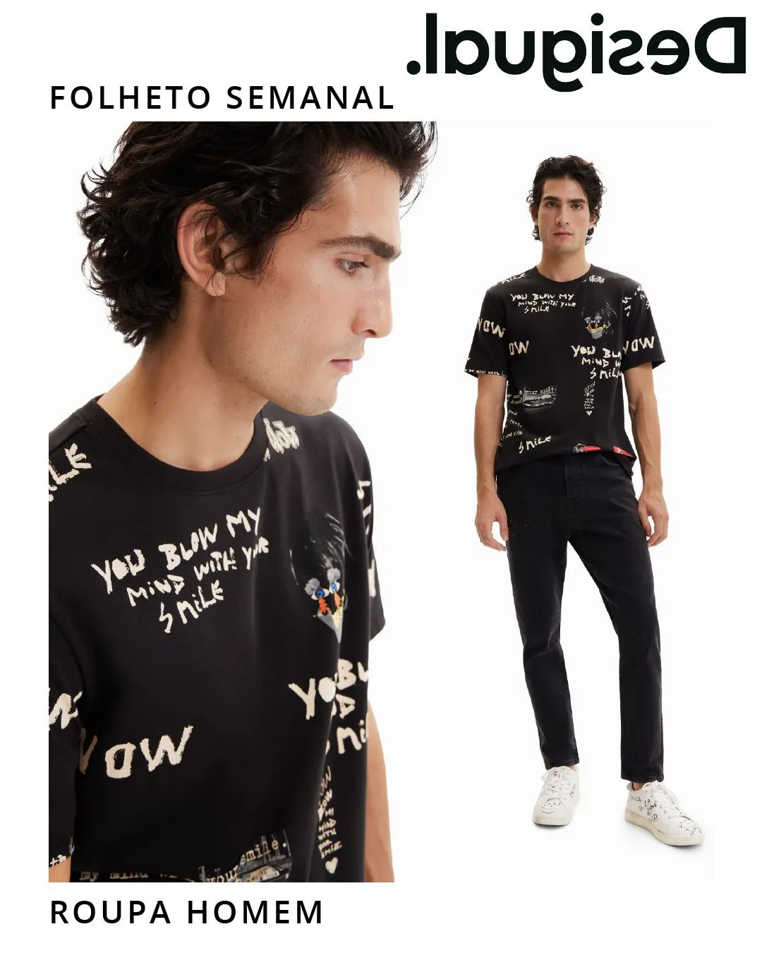 Desigual Aanbiedingen: Herenmode van 29 mei tot 3 juni 2024 - Folder pagina 1