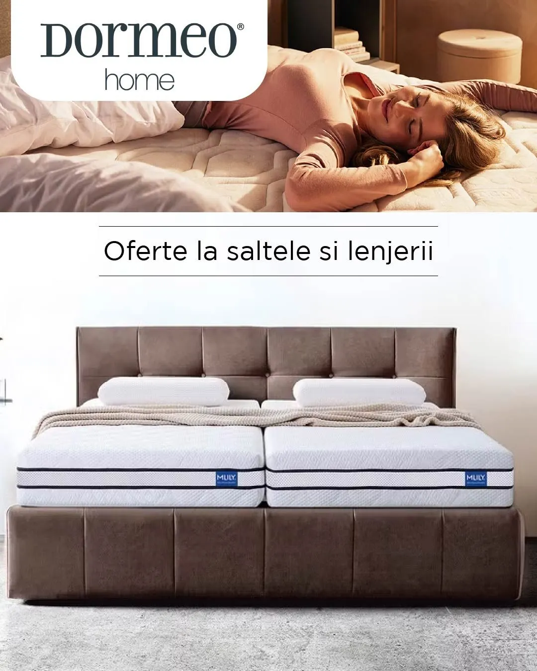 Catalog Dormeo Oferte: Saltele & Lenjerii de la 31 iulie până la 5 august 2024 - Revista Pagina 1