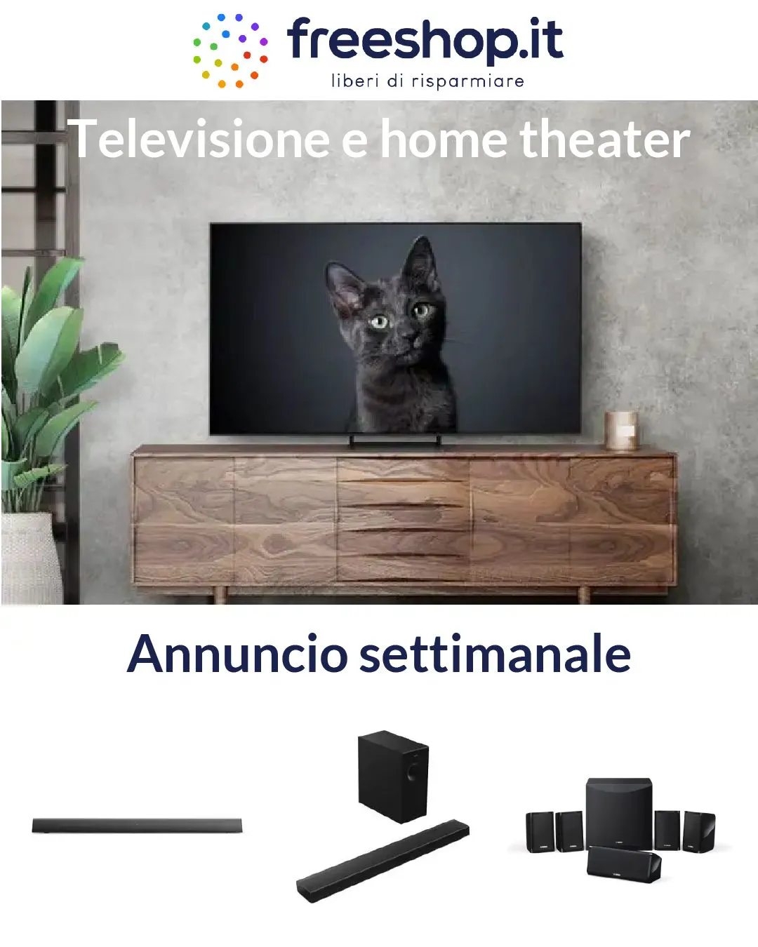 FreeShop Offerte TV Home Cinema da 26 settembre a 1 ottobre di 2024 - Pagina del volantino 