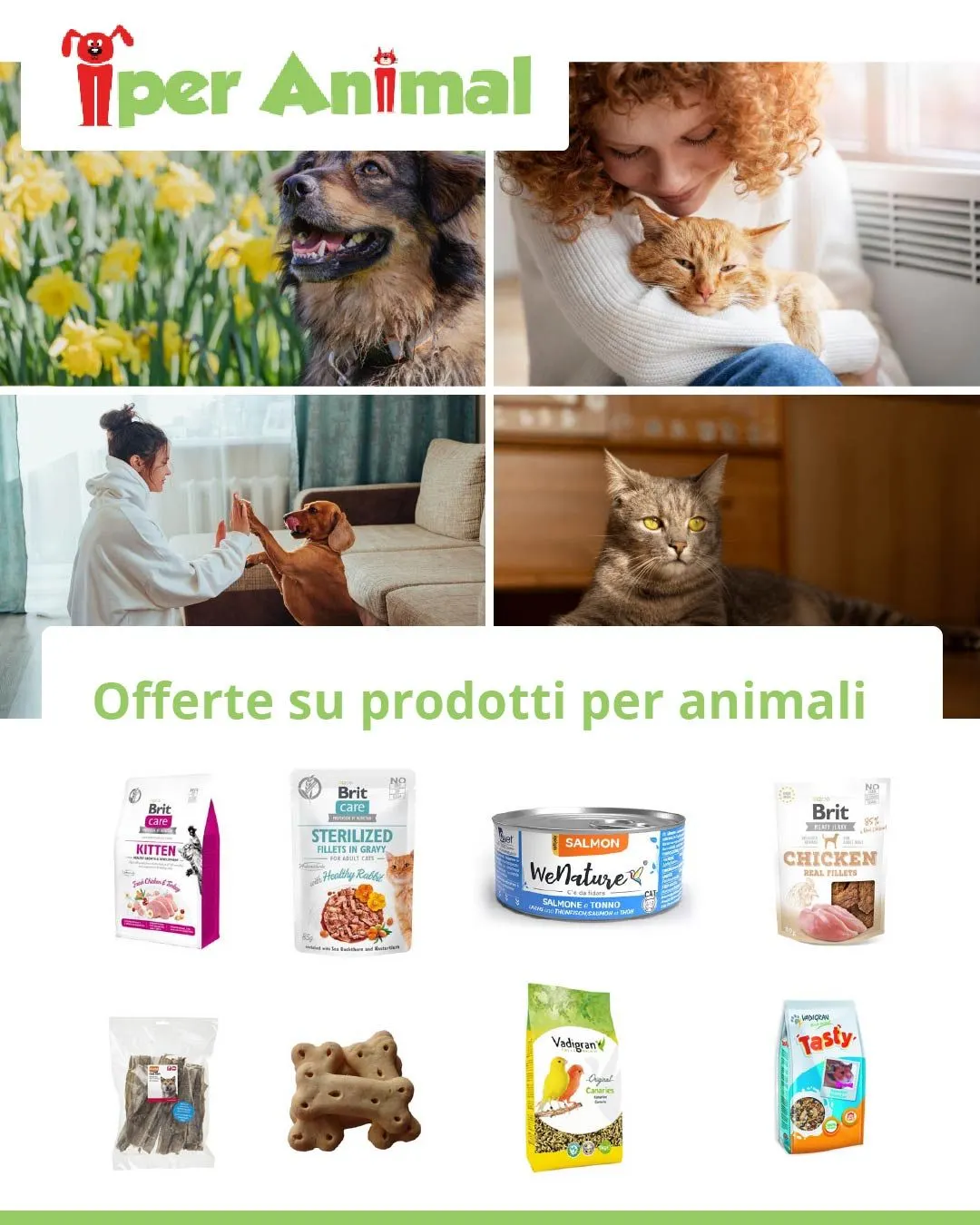 Offerte su prodotti per animali da 19 aprile a 24 aprile di 2024 - Pagina del volantino